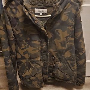Camo winter coat
